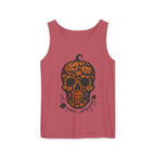 Pumpkin Skull Tank Top