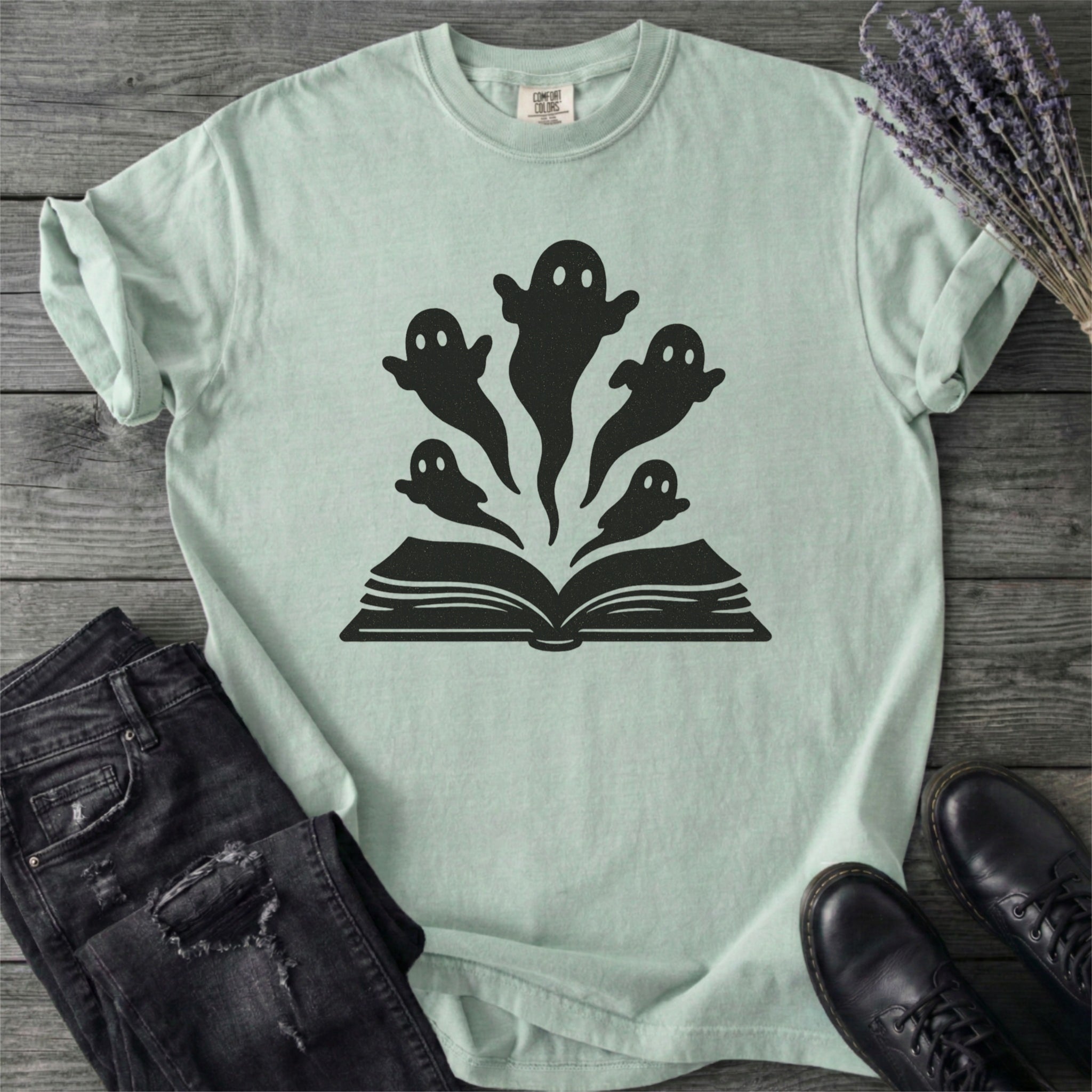 Ghost Book T-Shirt
