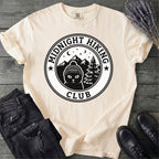 Black Cat Midnight Hiking Club T-Shirt
