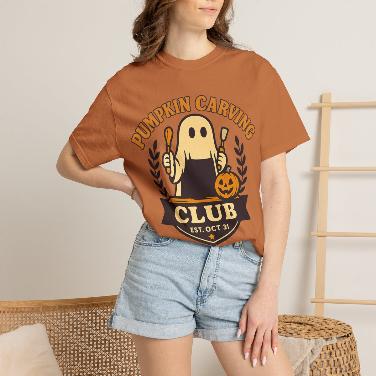 Pumpkin Carving Club T-Shirt