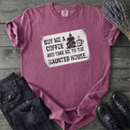 Coffee & Haunted House T-Shirt