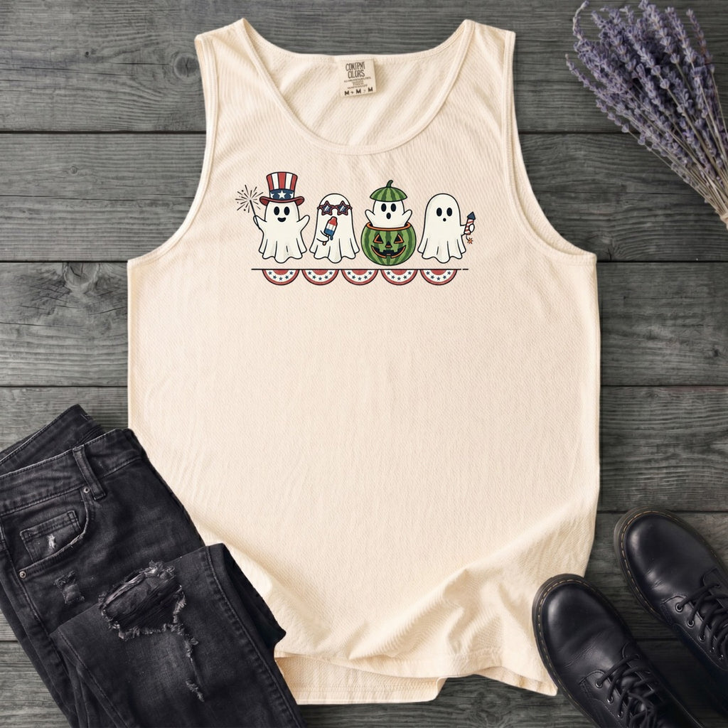 July 4th Ghosts Tank Top