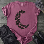 Crescent Moon Black Cats T-Shirt