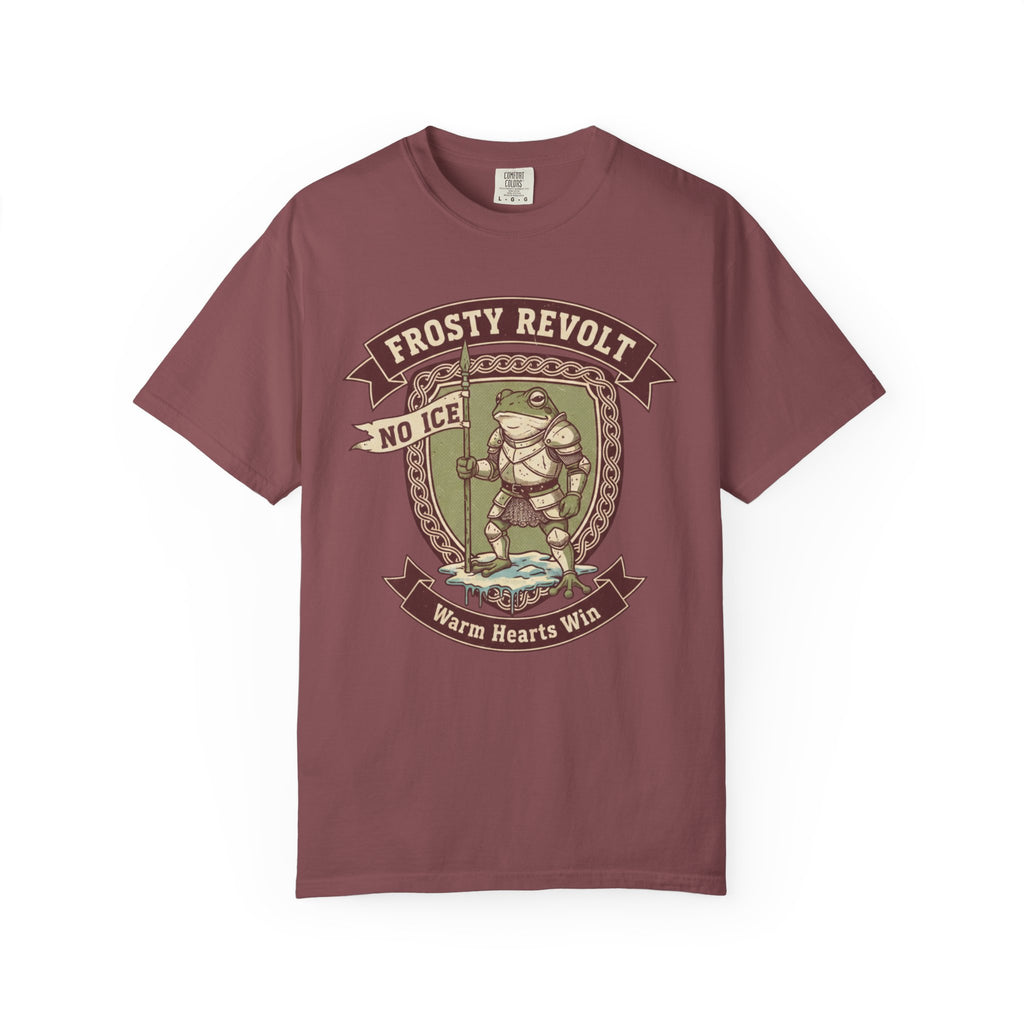 Medieval Frog Knight Protest T-Shirt