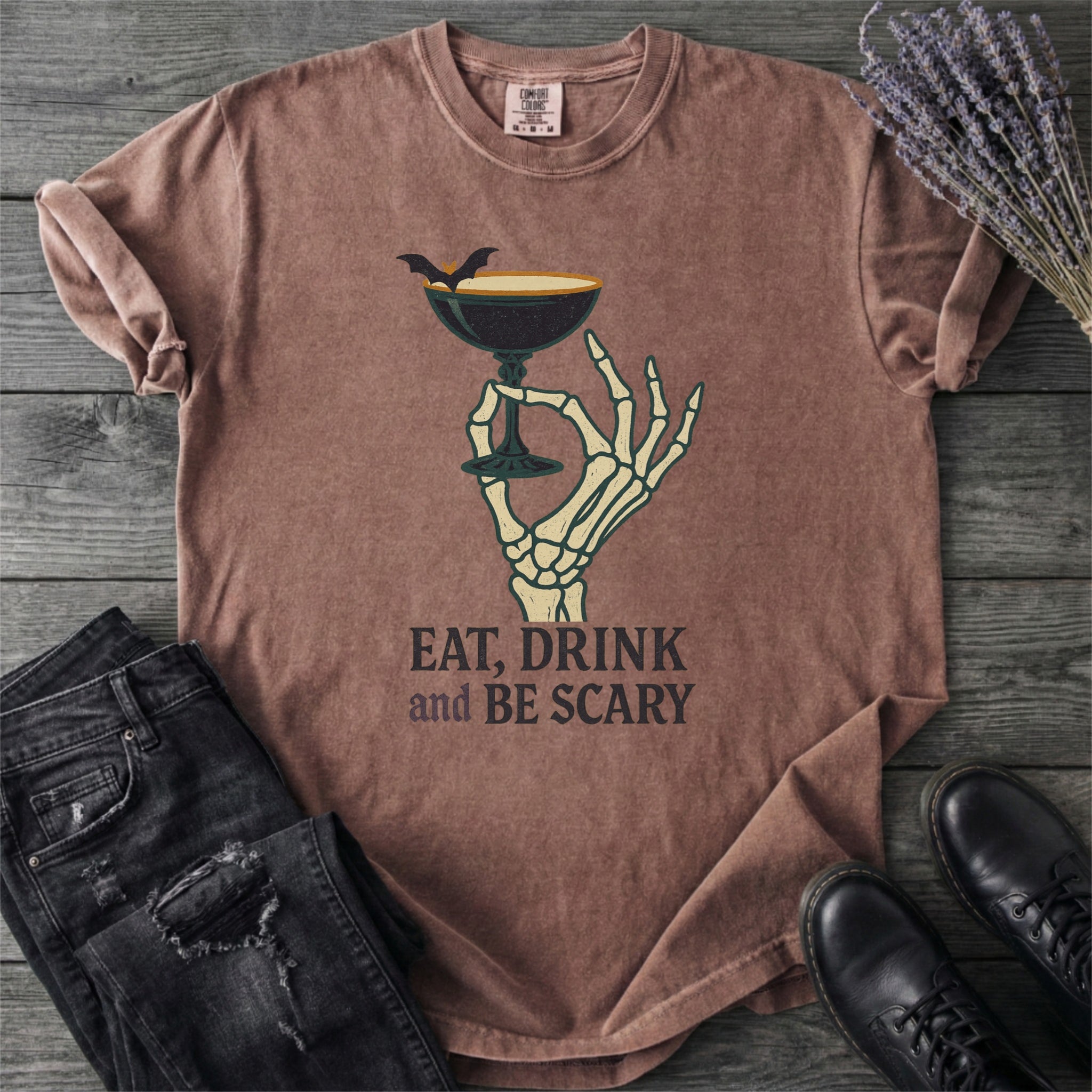 Eat Drink And Be Scary T-Shirt