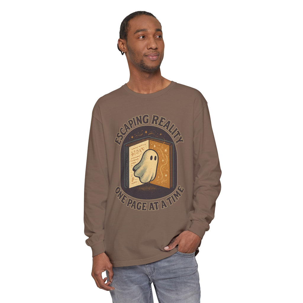 Escaping Reality One Page At A Time Long Sleeve T-Shirt