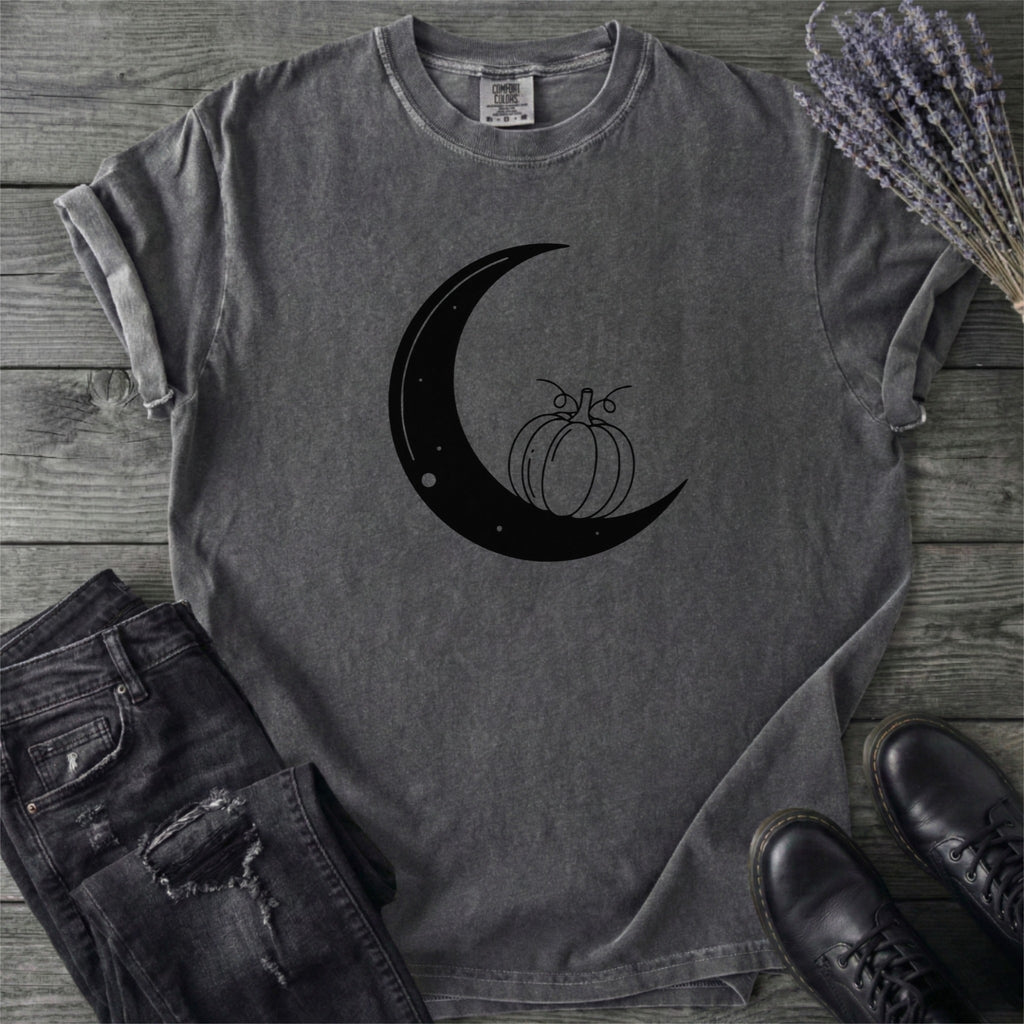 Moon And Pumpkin T-Shirt