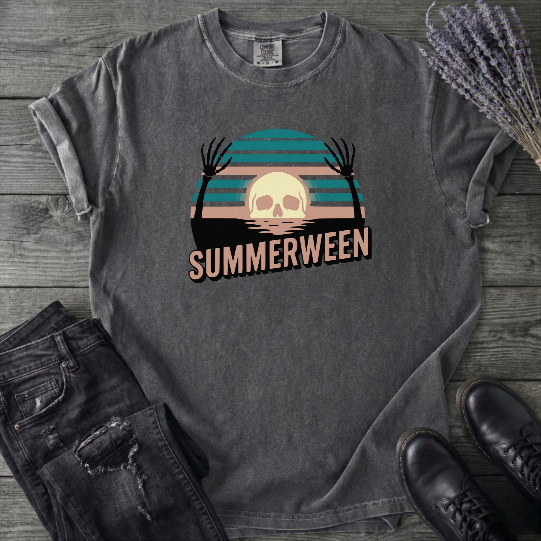 Summerween Skull T-Shirt