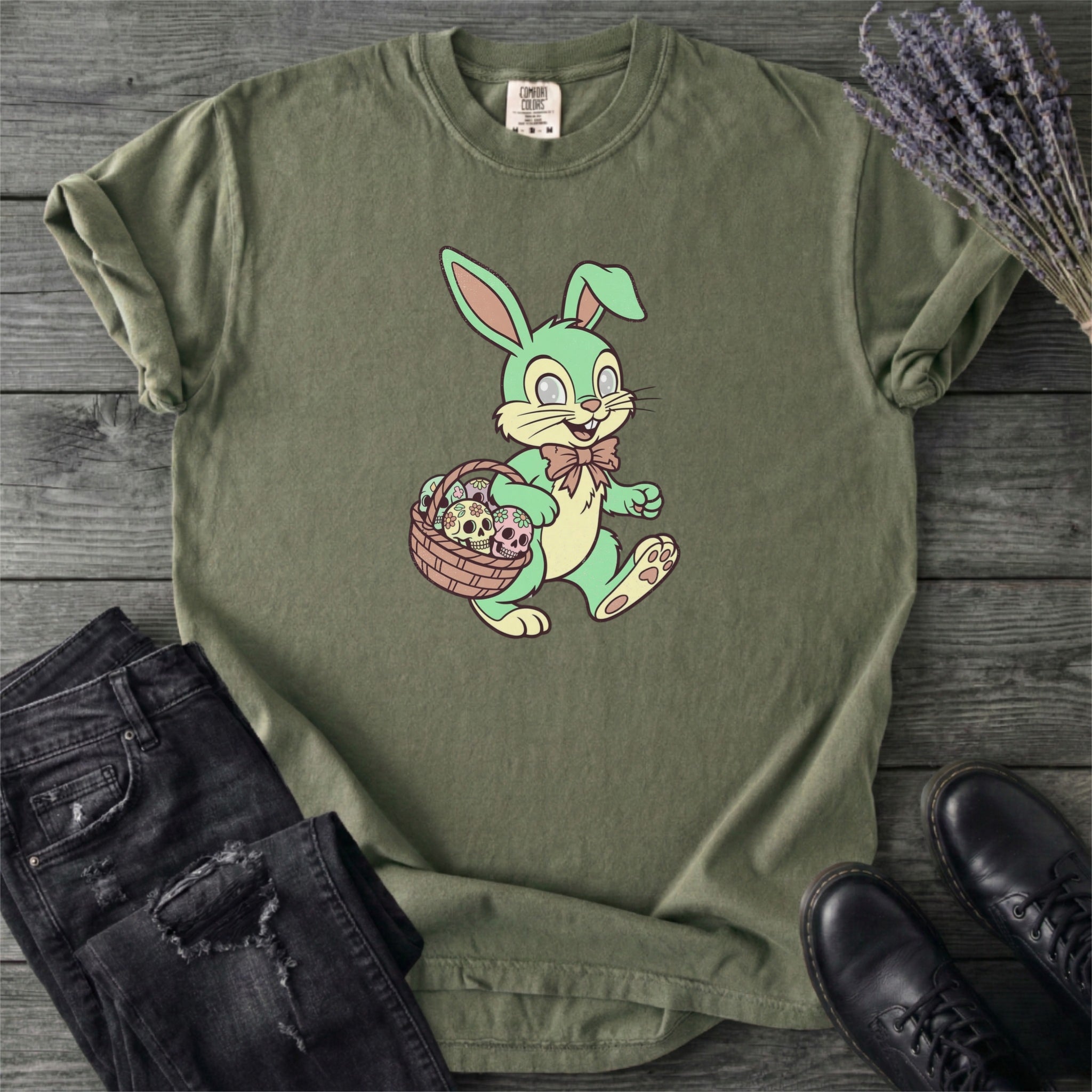 Easter Bunny Skulls T-Shirt