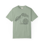Skeleton Crocheting T-Shirt