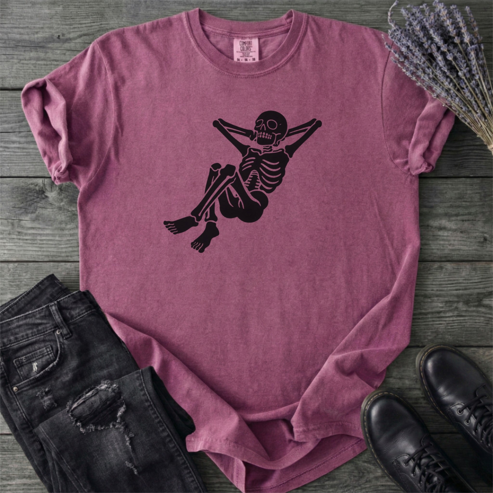 Laid Back Skeleton T-Shirt