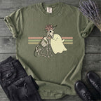 Unicorn Skeleton Ghost Hug T-Shirt