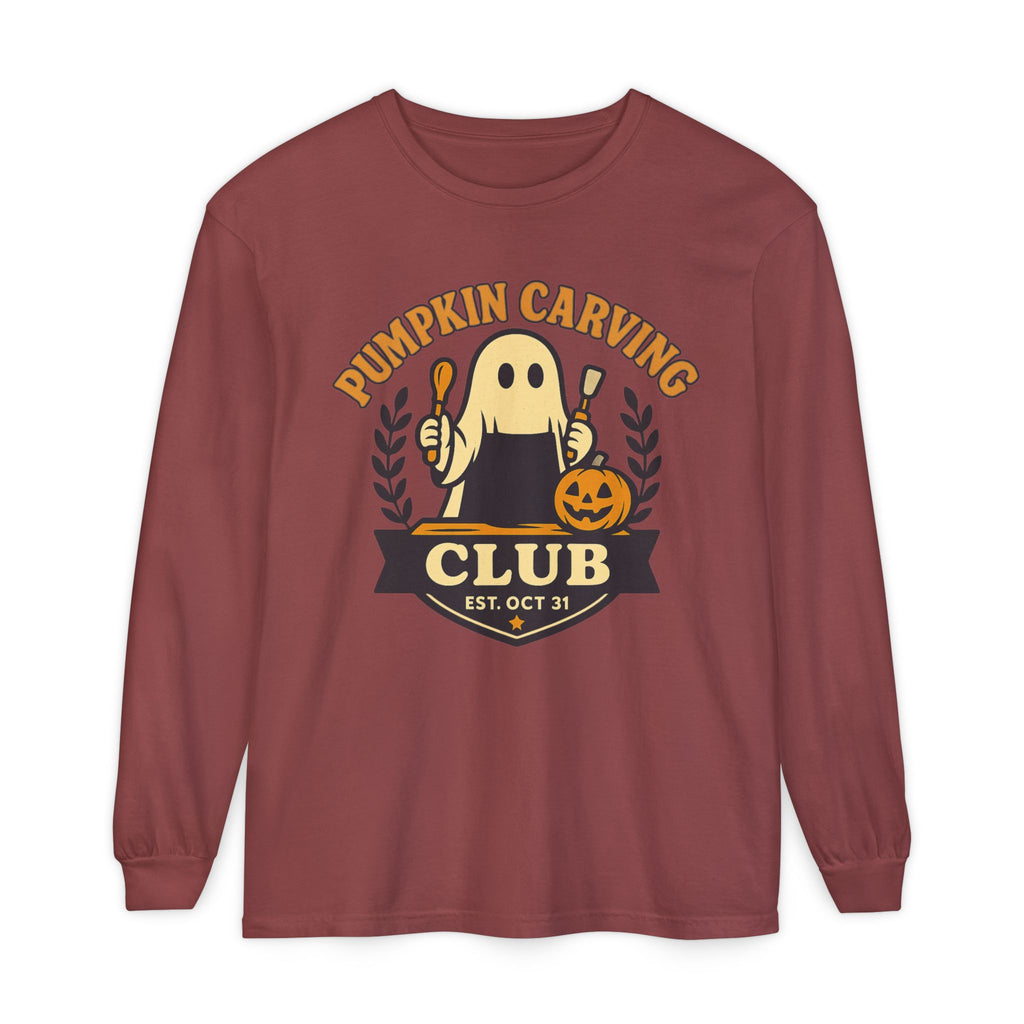 Pumpkin Carving Club Long Sleeve T-Shirt