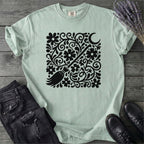Witch'S Broom Floral T-Shirt