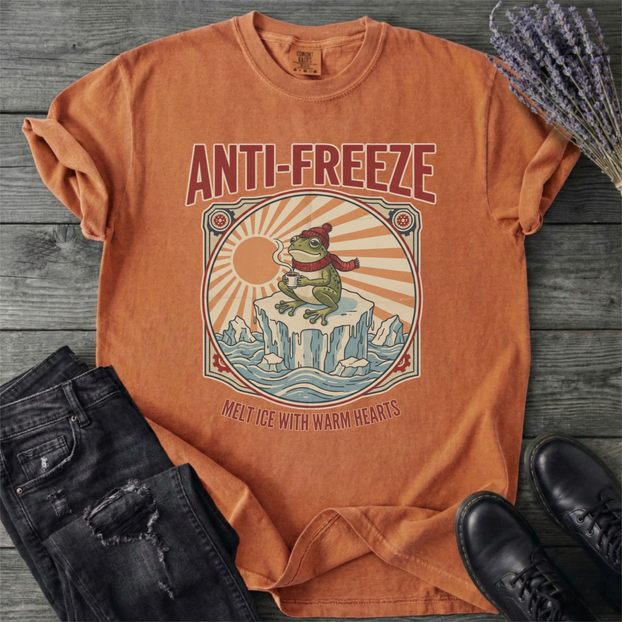 Anti-Freeze Frog Protest T-Shirt