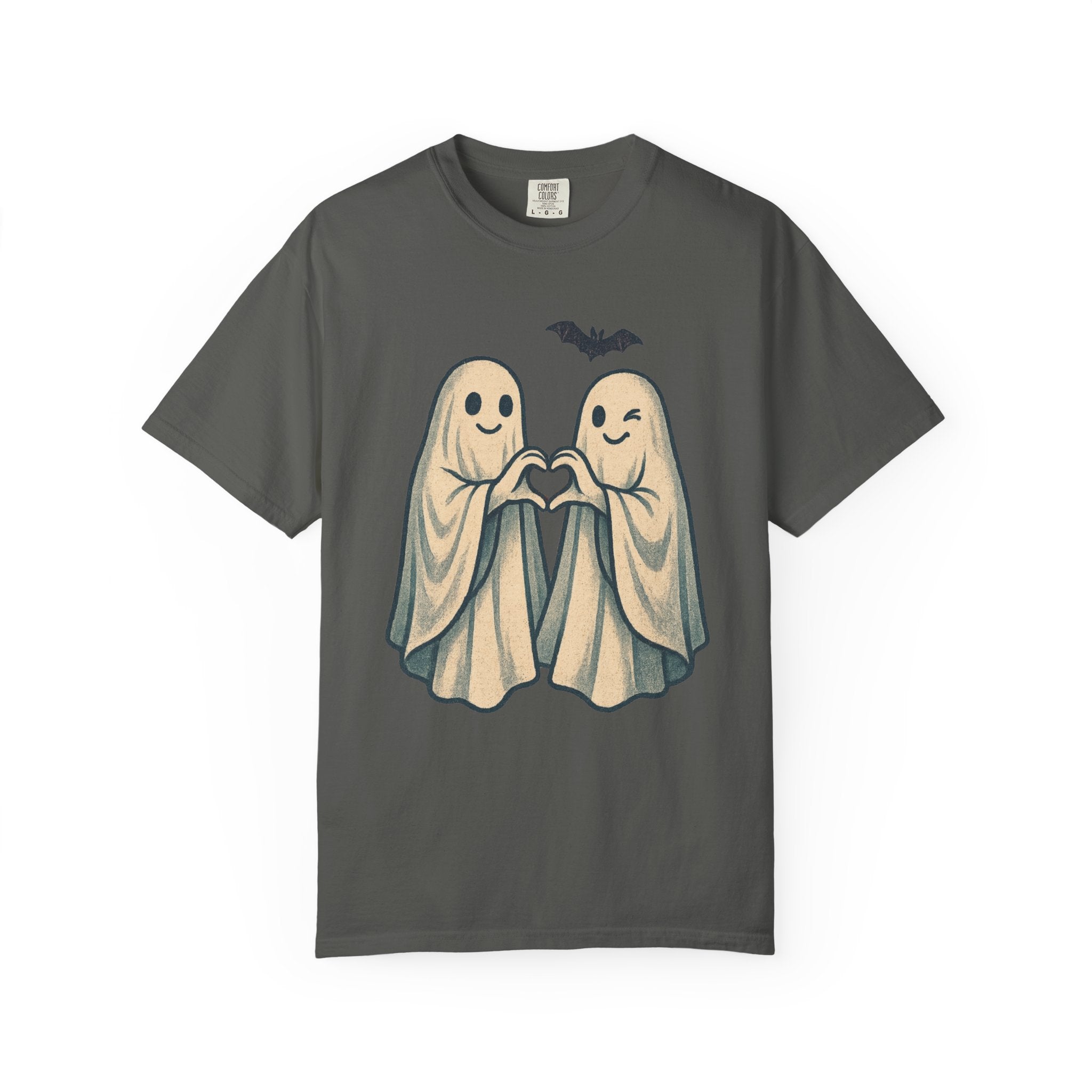 Two Ghosts Heart Hands T-Shirt