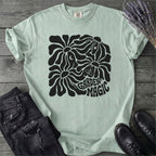 Garden Magic Retro Flowers T-Shirt