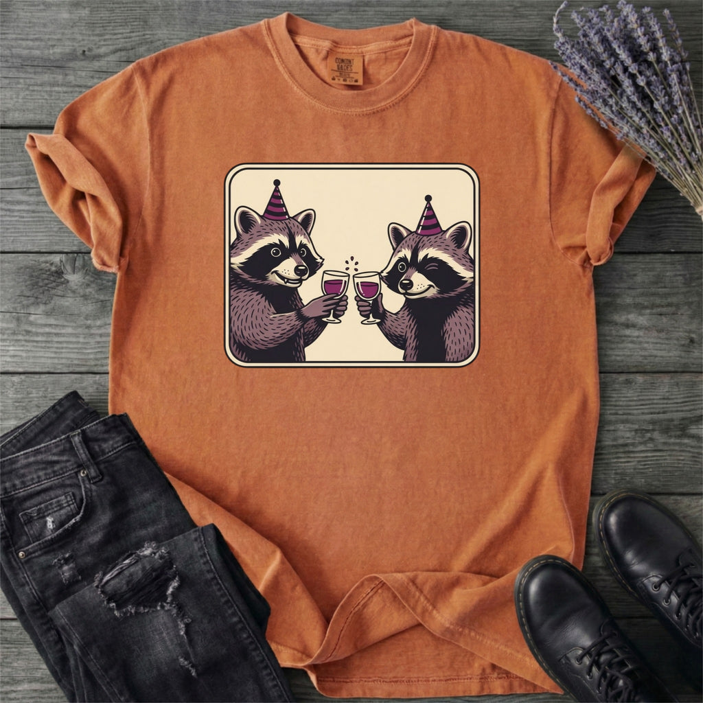 Raccoon Party T-Shirt