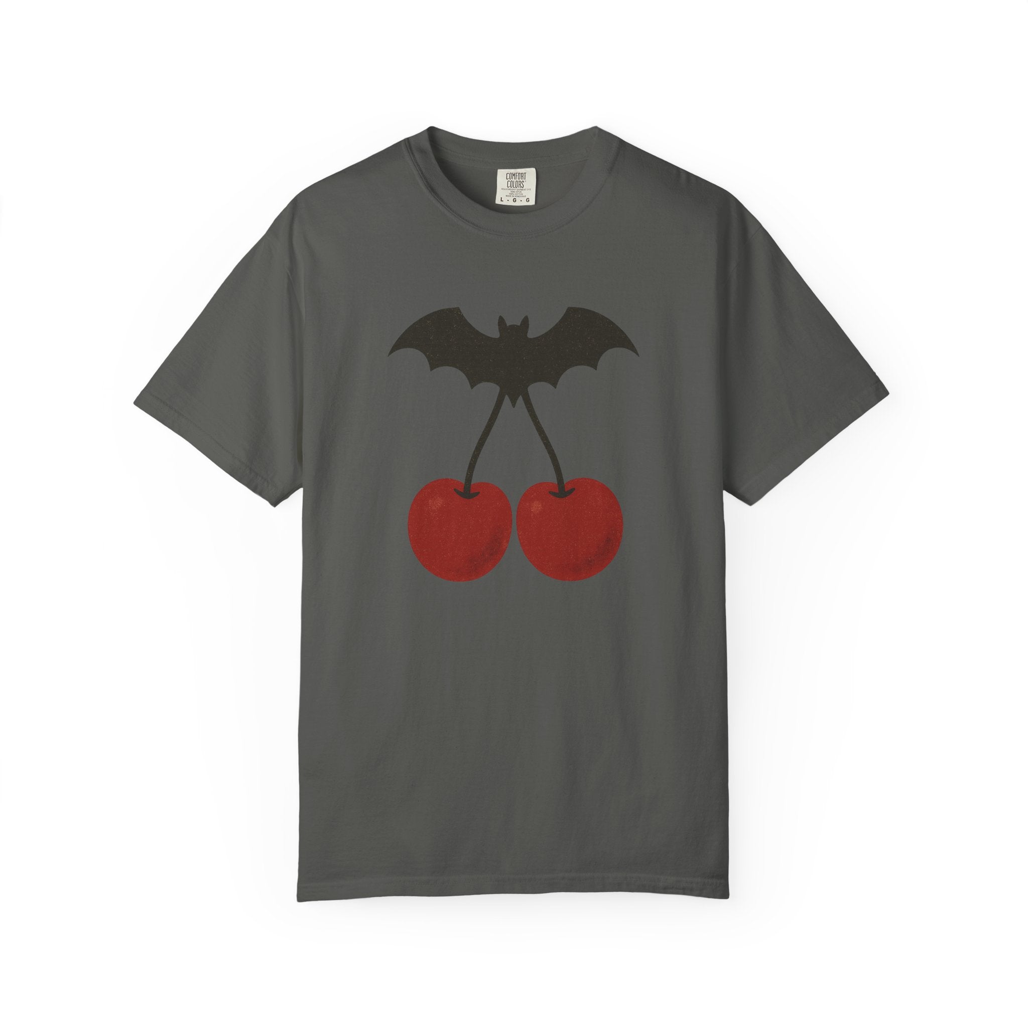Bat Cherries Gothic T-Shirt