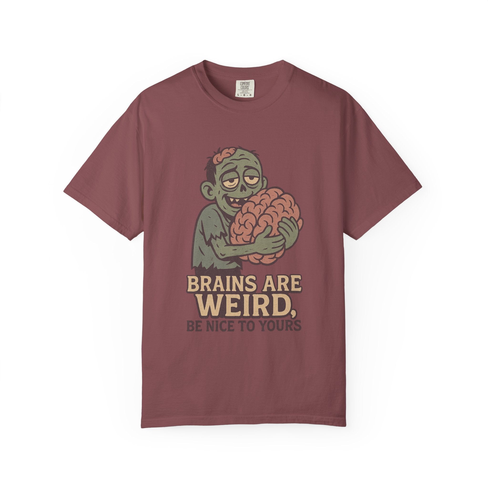 Brains Are Weird Zombie T-Shirt
