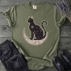Celestial Cat Silhouette T-Shirt