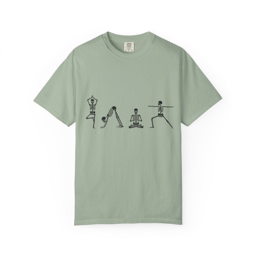 Spooky Yoga Squad Skeleton T-Shirt