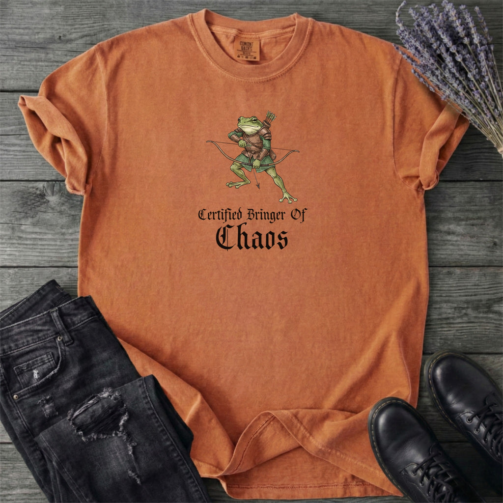 Funny Frog Archer T-Shirt