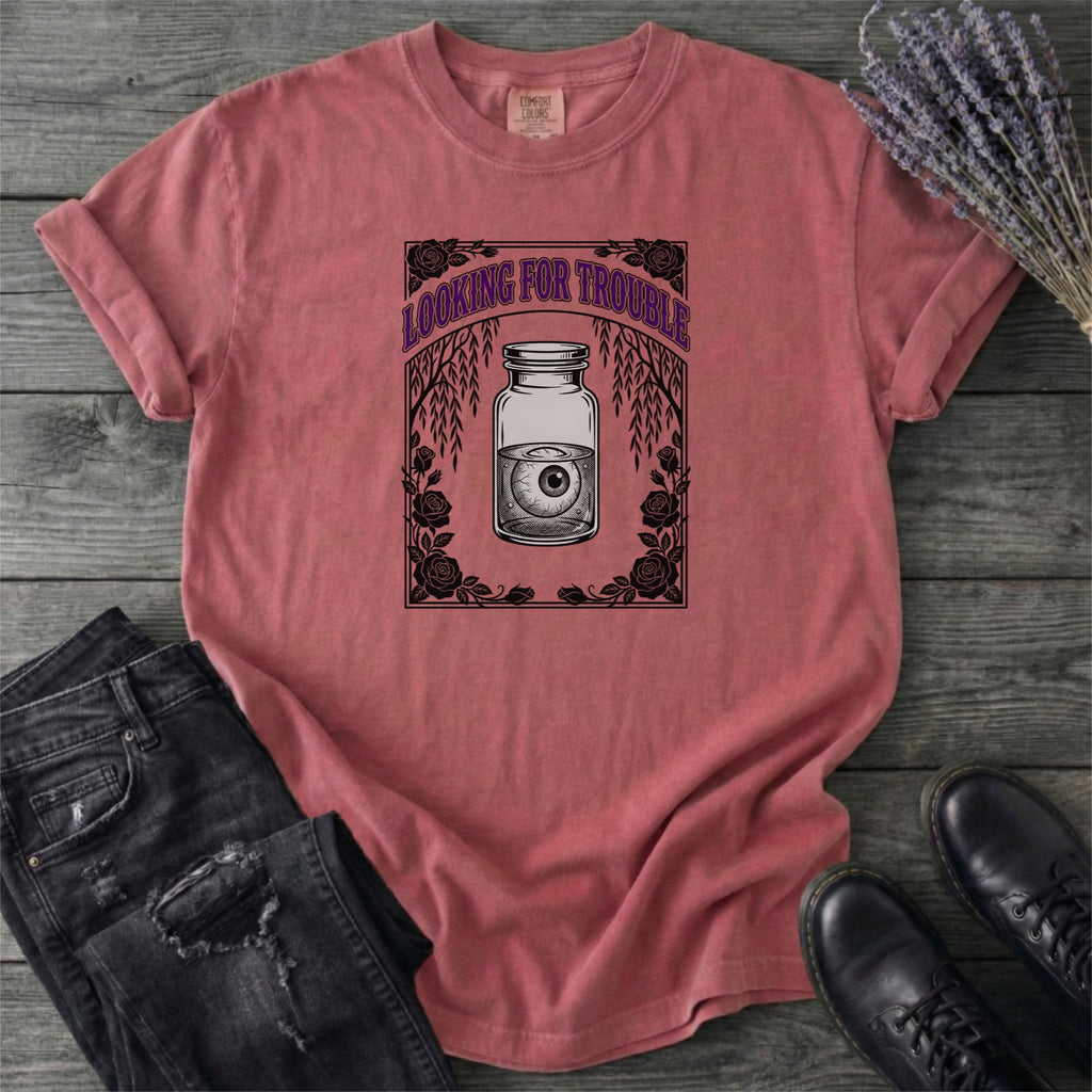 Looking For Trouble Eyeball T-Shirt
