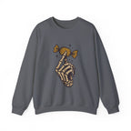 Skeleton Hand Holding Candy Sweatshirt
