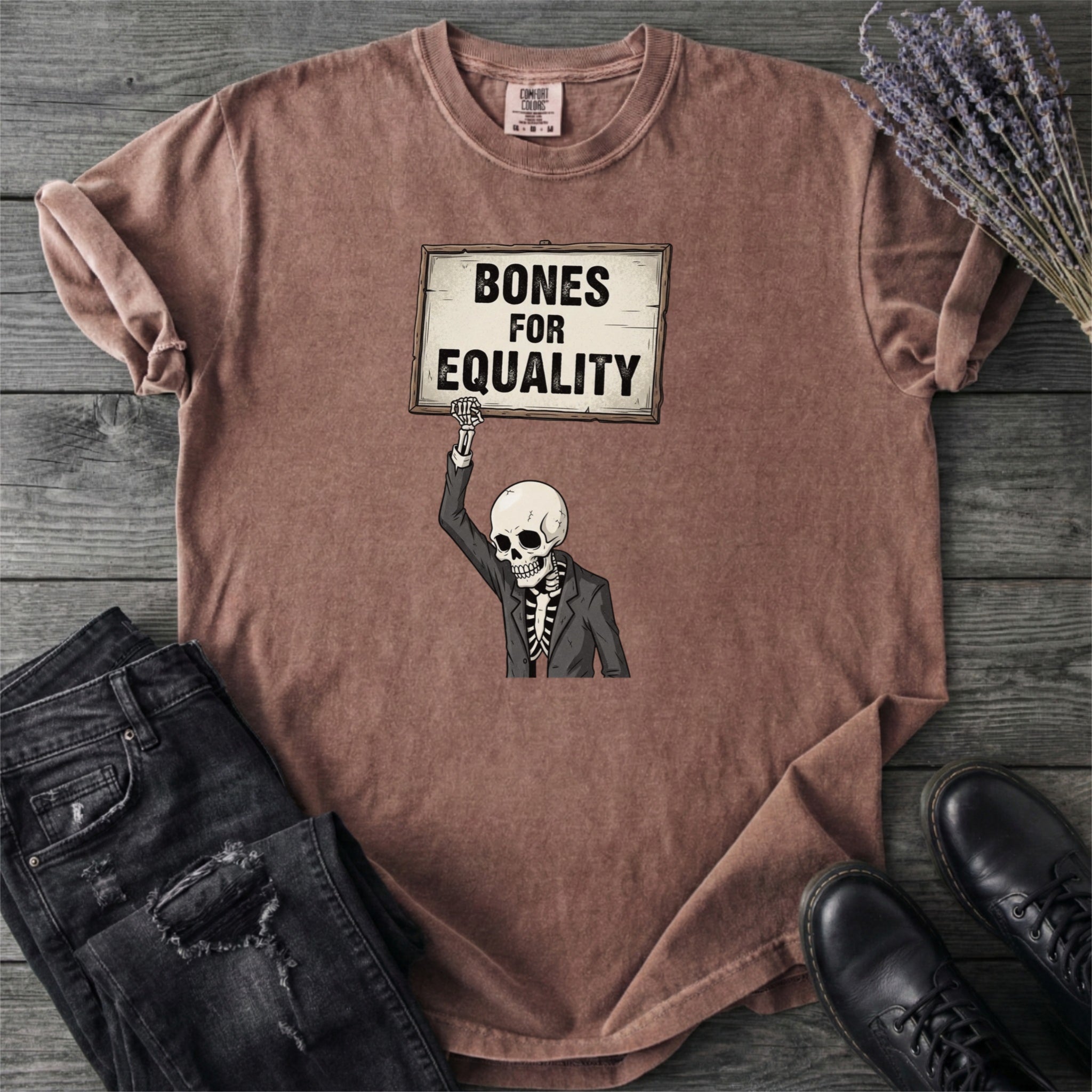 Skeleton Protest T-Shirt