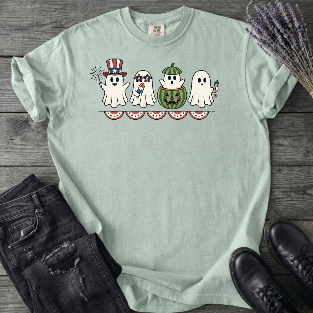 July 4th Ghosts T-Shirt