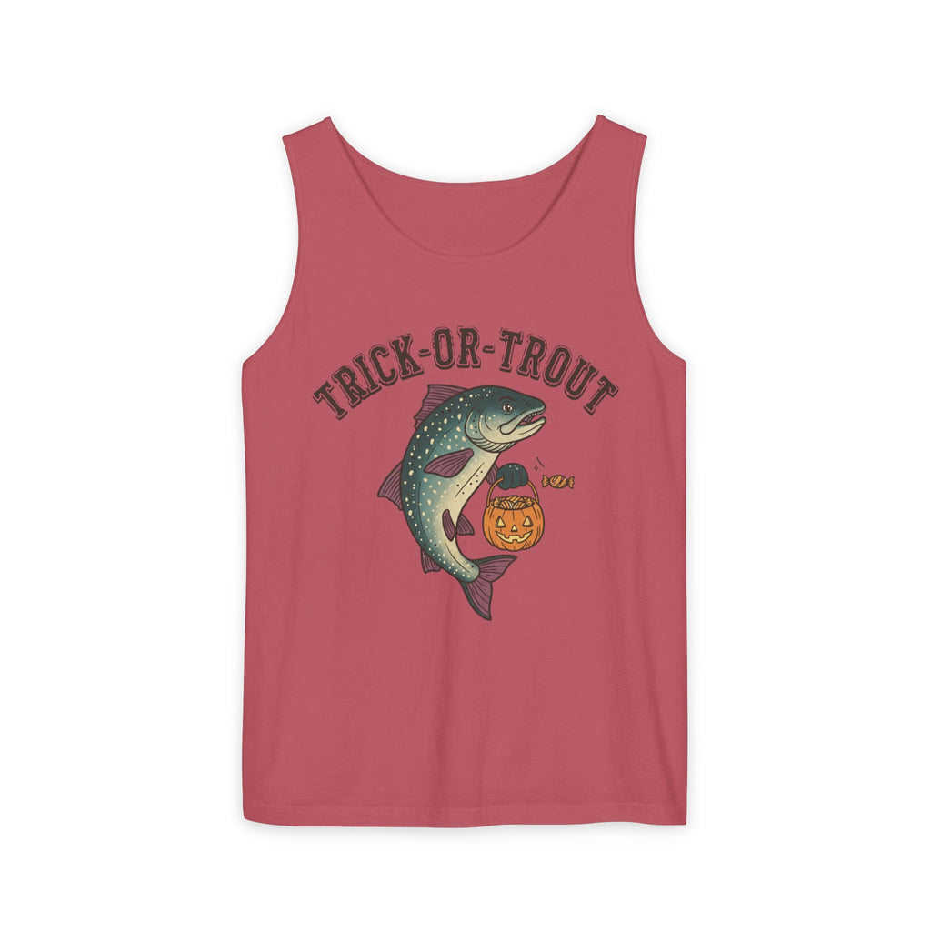 Trick Or Trout Tank Top