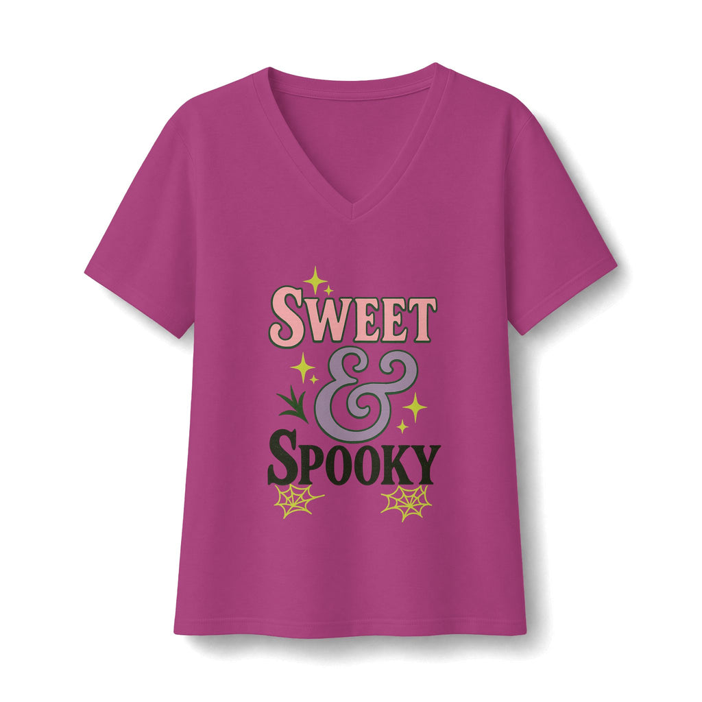 Pastel Sweet Spooky V-Neck T-Shirt