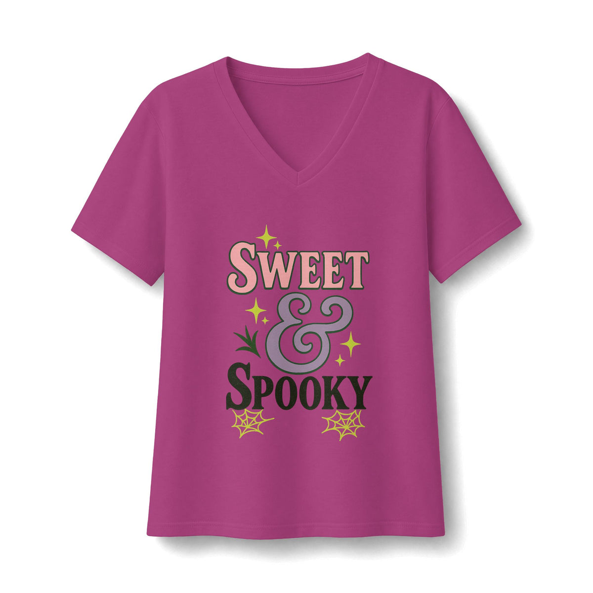 Pastel Sweet Spooky V-Neck T-Shirt