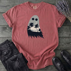 Tropical Ghost Silhouette T-Shirt