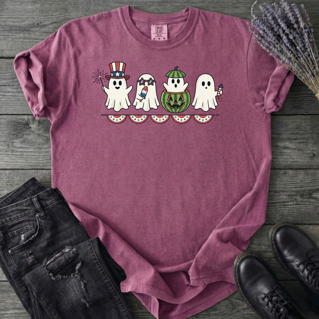 July 4th Ghosts T-Shirt