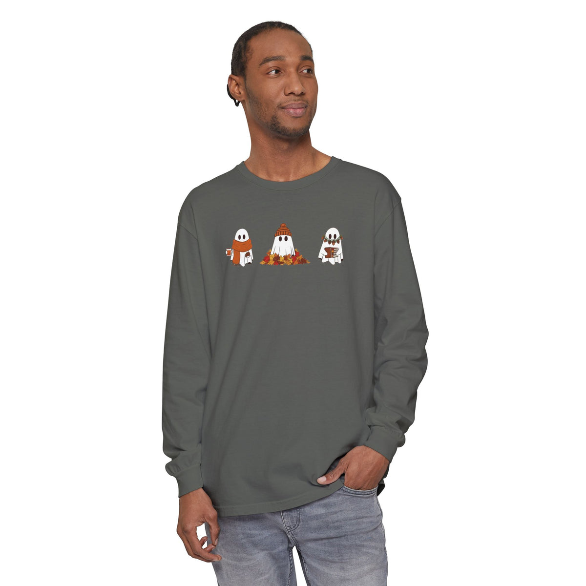 Ghost Trio Autumn Long Sleeve T-Shirt