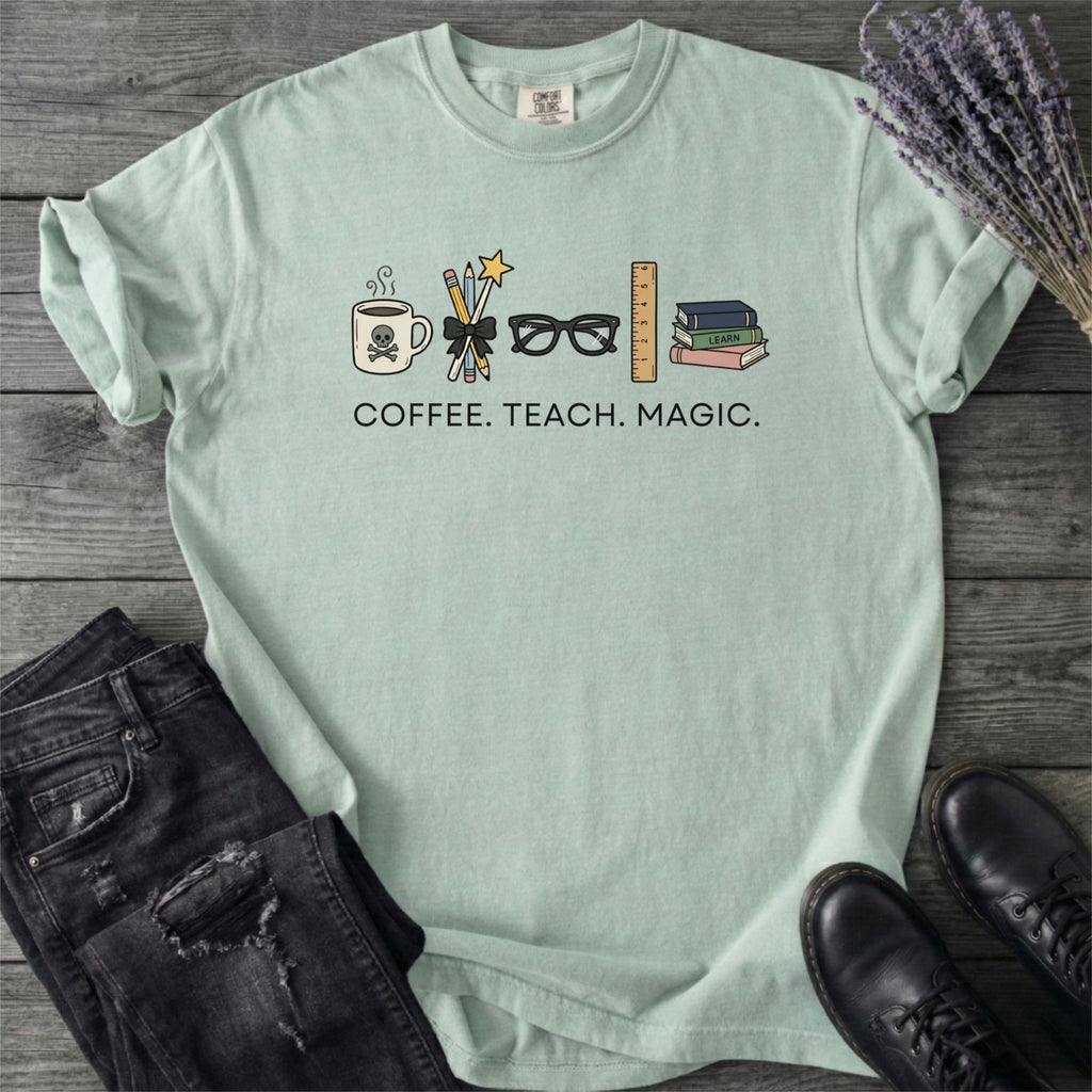 Coffee Teach Magic T-Shirt