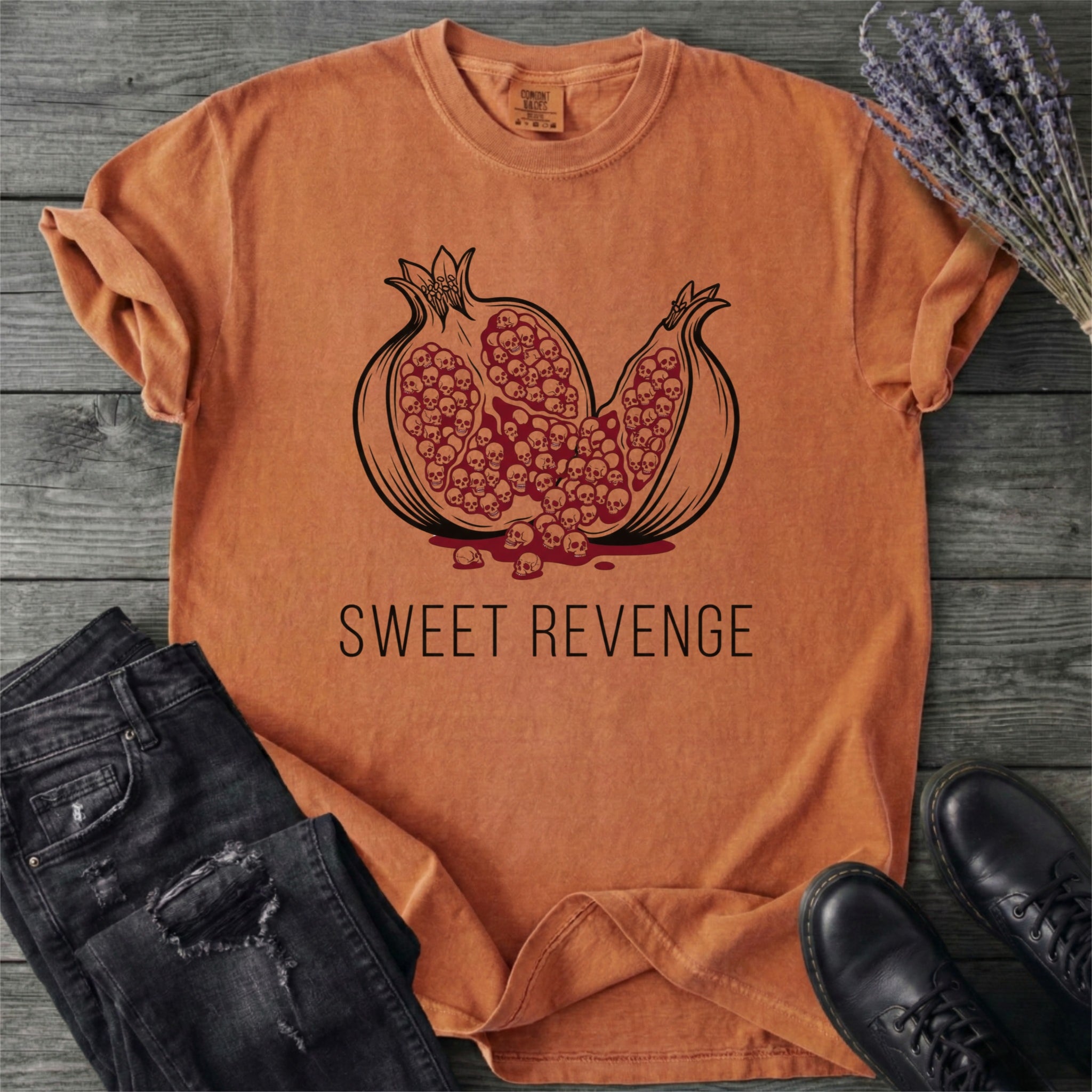 Sweet Revenge Pomegranate T-Shirt