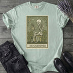 The Gardener Tarot Skeleton T-Shirt