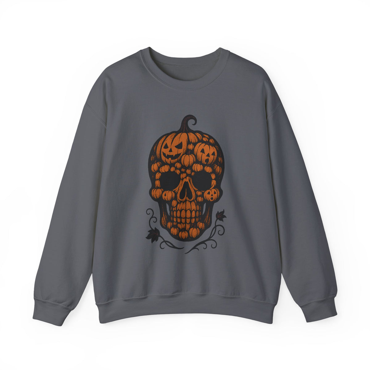 Pumpkin Skull Sweatshirt