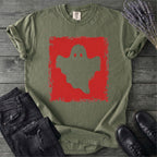 Grunge Stencil Ghost T-Shirt