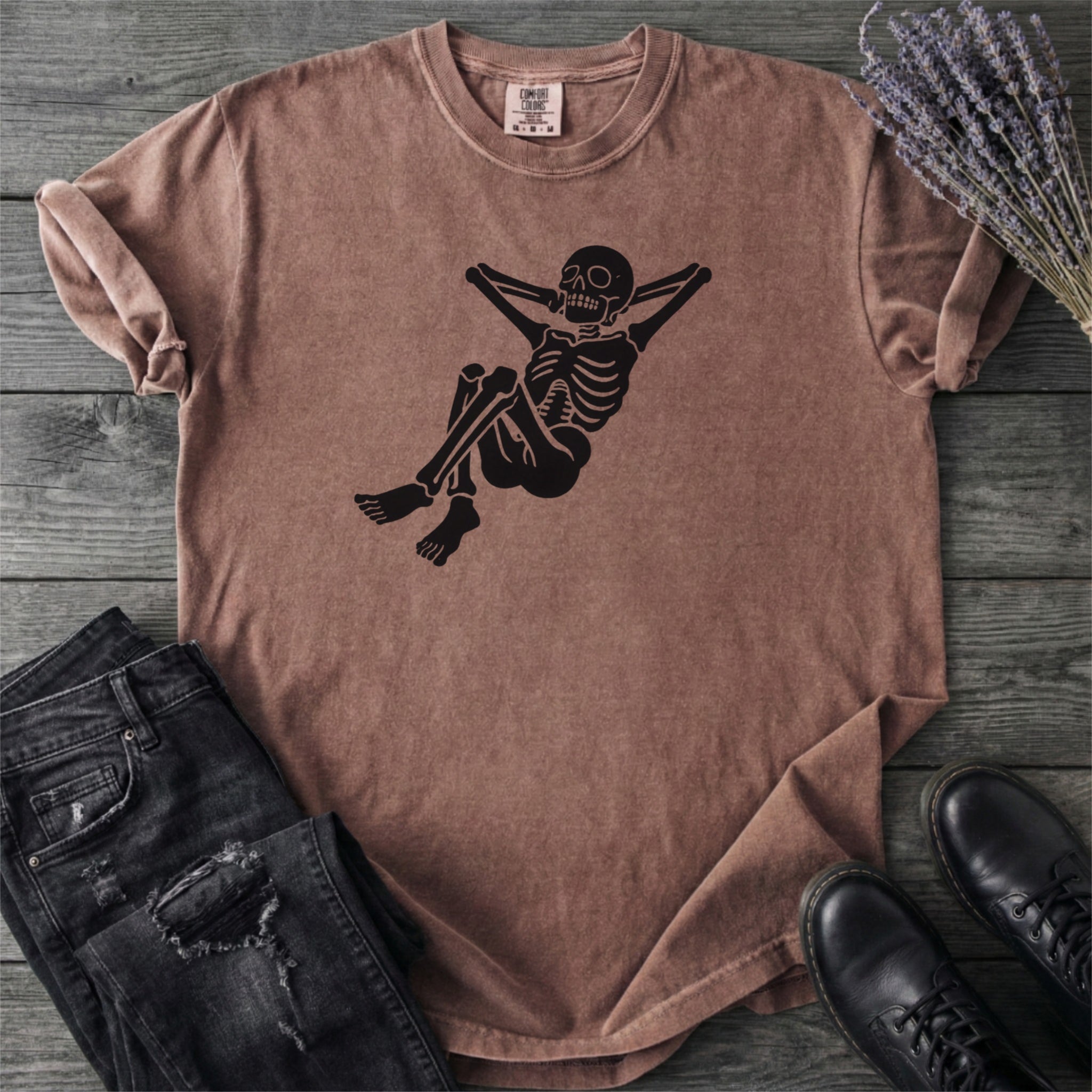 Laid Back Skeleton T-Shirt