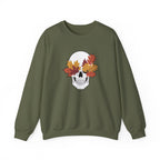 Fall Leaf Skull Sweatshirt