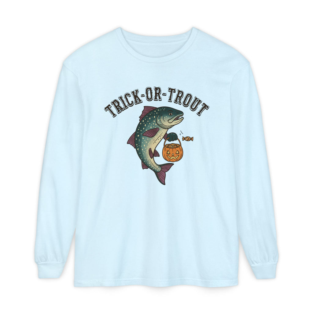 Trick Or Trout Long Sleeve T-Shirt
