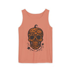 Pumpkin Skull Tank Top