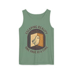 Escaping Reality One Page At A Time Tank Top