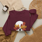 Fall Leaf Skull Sweatshirt