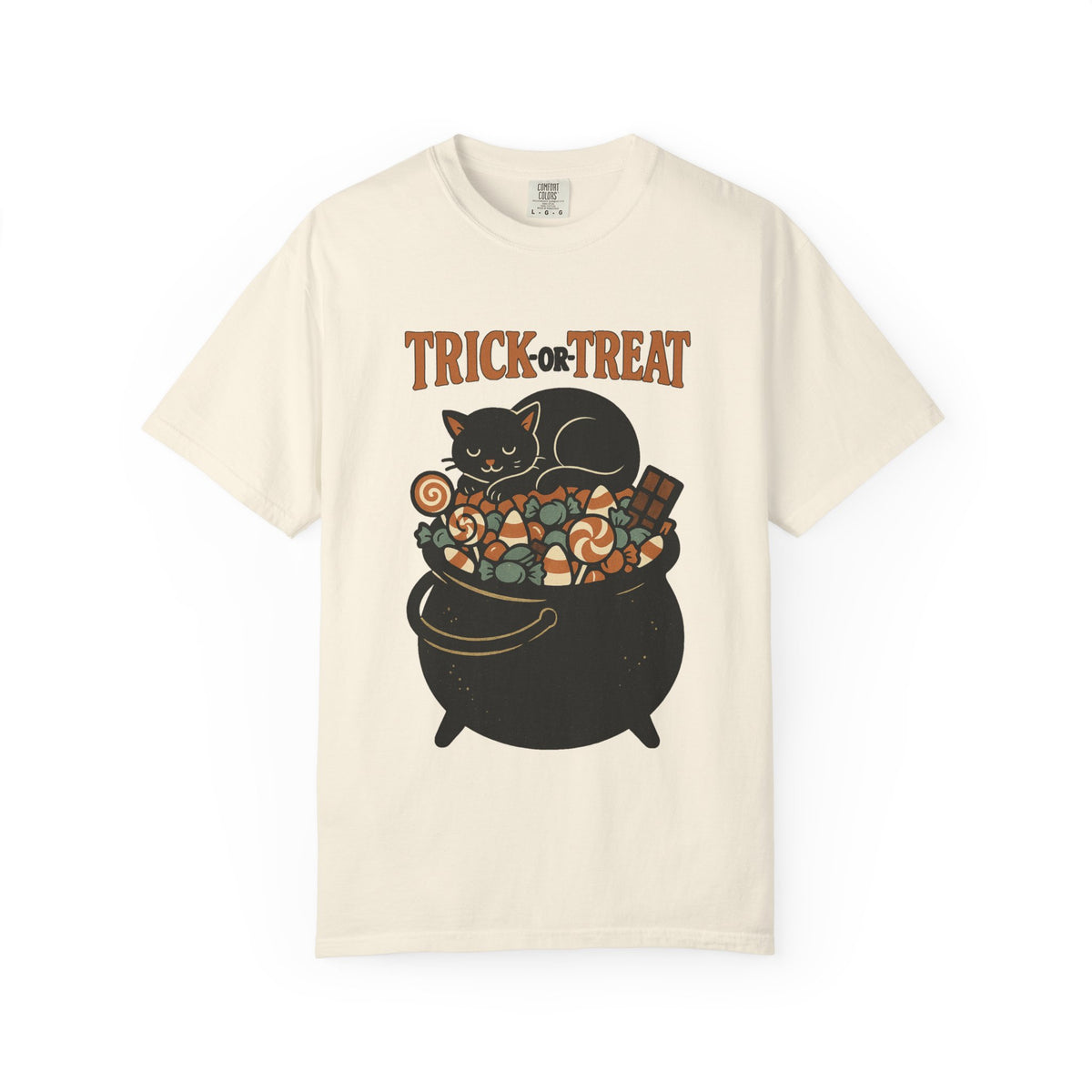 Trick Or Treat Candy Cauldron T-Shirt