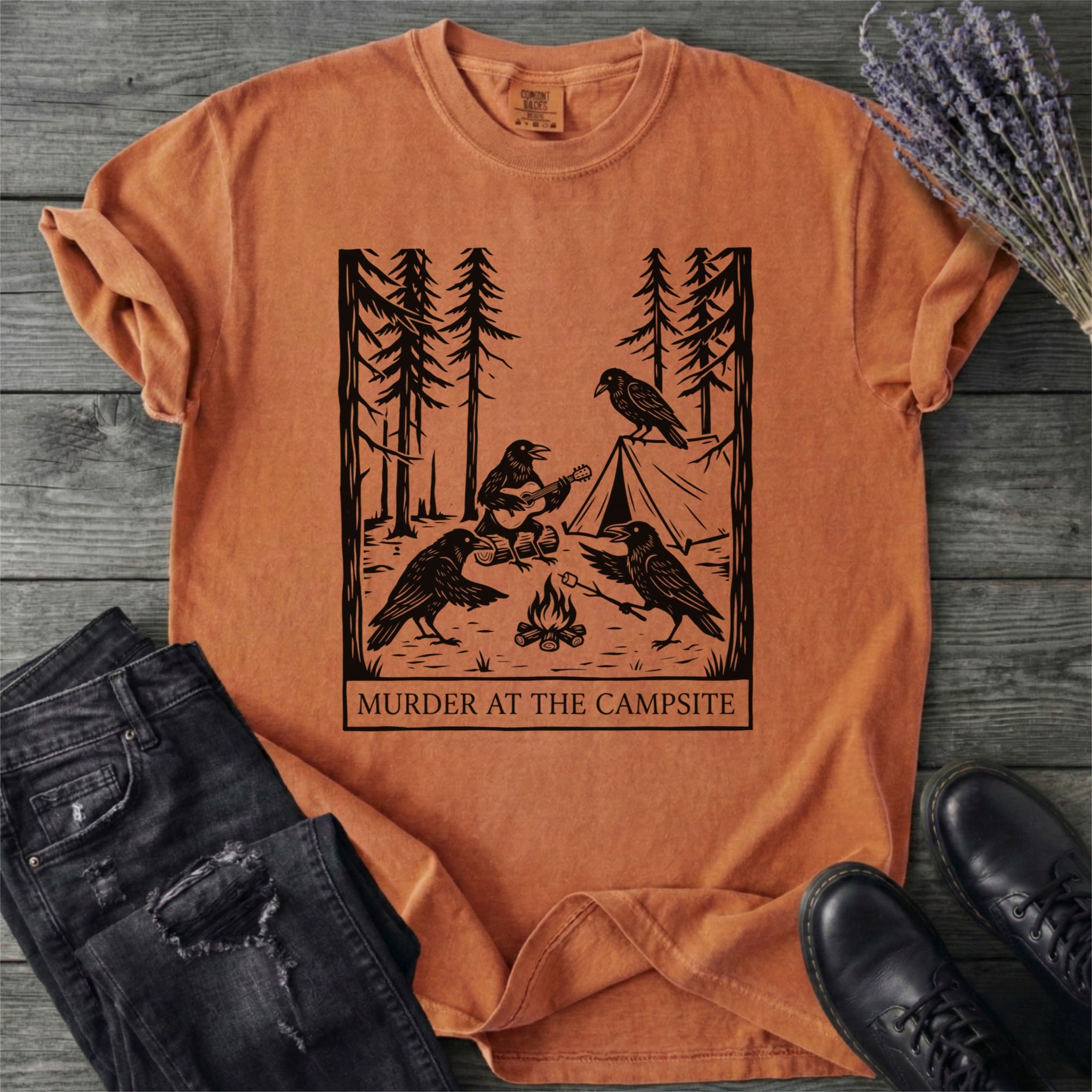 Murder At The Campsite T-Shirt